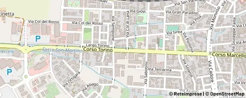 Mappa Vercelli