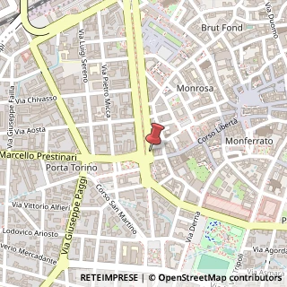 Mappa Corso Giuseppe Garibaldi, 8, 13100 Vercelli, Vercelli (Piemonte)