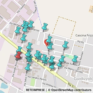 Mappa Via S. Cassiano, 46040 Guidizzolo MN, Italia (0.27)