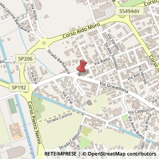 Mappa Via Gravellona, 45, 27029 Vigevano, Pavia (Lombardia)