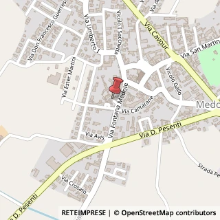 Mappa Vicolo I Ospedale, 2, 46046 Medole, Mantova (Lombardia)