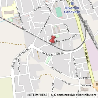 Mappa Via Giacomo Matteotti,  41, 10086 Rivarolo Canavese, Torino (Piemonte)
