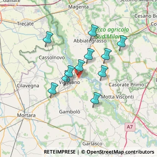Mappa Via Toscana, 27029 Vigevano PV, Italia (5.98273)