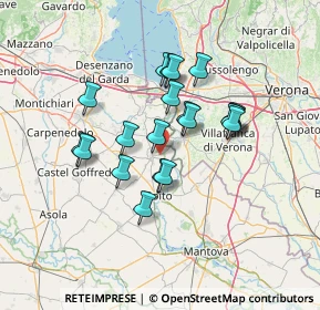 Mappa Via dei Boschi, 46049 Volta Mantovana MN, Italia (11.2)