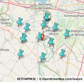 Mappa Via dei Boschi, 46049 Volta Mantovana MN, Italia (6.95867)