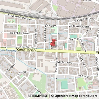 Mappa Corso Torino, 6, 13100 Vercelli, Vercelli (Piemonte)