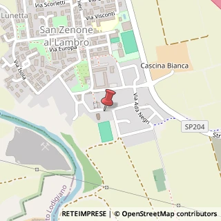 Mappa Viale Rimembranze, 9, 20070 San Zenone al Lambro, Milano (Lombardia)