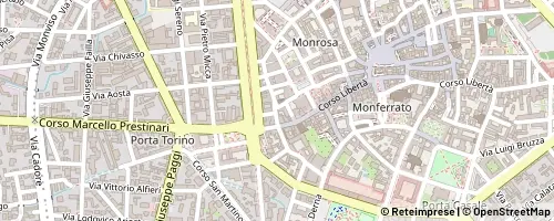 Mappa Vercelli