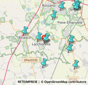 Mappa Lacchiarella, 20084 Lacchiarella MI, Italia (4.885)