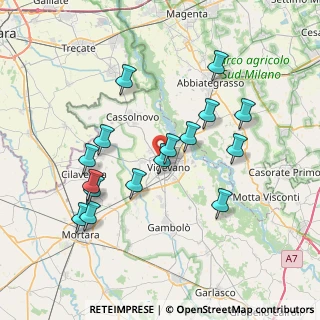 Mappa Via Monte Baldo, 27029 Vigevano PV, Italia (7.27688)