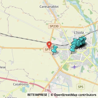 Mappa Via Torino, 13100 Vercelli VC, Italia (2.37875)