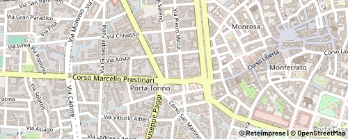 Mappa Vercelli