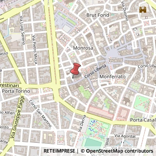 Mappa Via San Salvatore, 2, 13100 Vercelli, Vercelli (Piemonte)