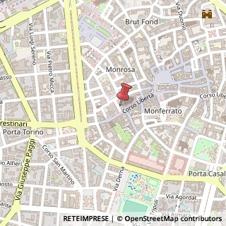 Mappa Via Vittorio Veneto, 4, 13100 Vercelli, Vercelli (Piemonte)