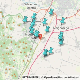 Mappa Via Po, 35036 Montegrotto Terme PD, Italia (3.52882)