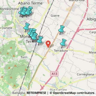 Mappa Via Po, 35036 Montegrotto Terme PD, Italia (2.38133)