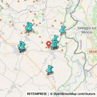 Mappa Via A. Moro, 46049 Volta mantovana MN, Italia (3.61143)