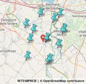 Mappa Via A. Moro, 46049 Volta mantovana MN, Italia (6.66214)