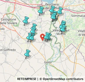 Mappa Via Aldo Moro, 46049 Volta Mantovana MN, Italia (6.87889)