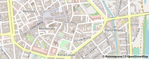 Mappa Vercelli