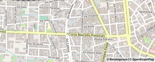 Mappa Vercelli