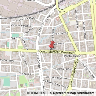 Mappa Corso Marcello Prestinari, 86, 13100 Vercelli VC, Italia, 13100 Vercelli, Vercelli (Piemonte)