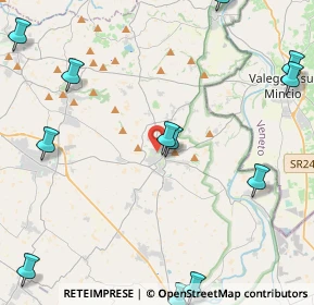 Mappa Via Tonello G., 46049 Volta Mantovana MN, Italia (6.0625)