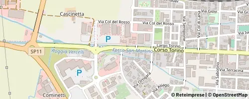 Mappa Vercelli