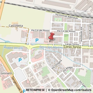 Mappa Corso Torino, 54, 13100 Vercelli, Vercelli (Piemonte)