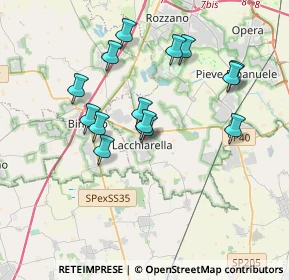 Mappa 20084 Lacchiarella MI, Italia (3.34714)