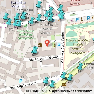 Mappa Via A. Olivero, 13100 Vercelli VC, Italia (0.09778)