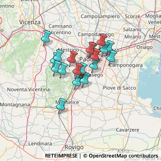 Mappa Via Centro, 35020 Terradura PD, Italia (10.27789)
