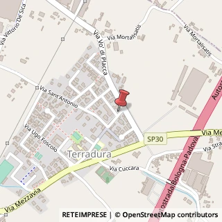 Mappa Via Centro Terradura, 6, 35020 Carrara San Giorgio, Padova (Veneto)