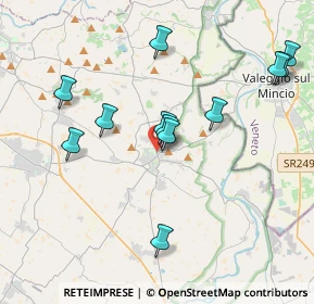 Mappa Via S. Martino, 46049 Volta Mantovana MN, Italia (3.88583)