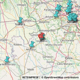 Mappa Via Asti, 27029 Vigevano PV, Italia (25.2215)