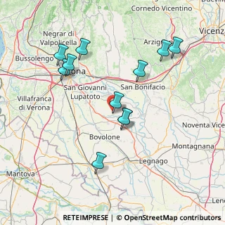 Mappa 37050 Palù VR, Italia (15.16455)