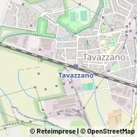 Mapa Tavazzano con Villavesco