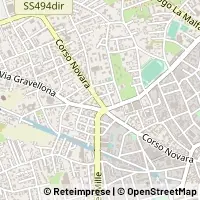Karte Vigevano