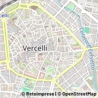 Mapa Vercelli