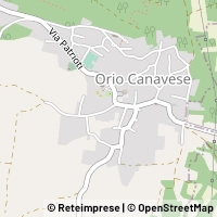 Map Orio Canavese