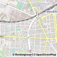 Mapa Vercelli