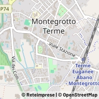 地図 Montegrotto Terme