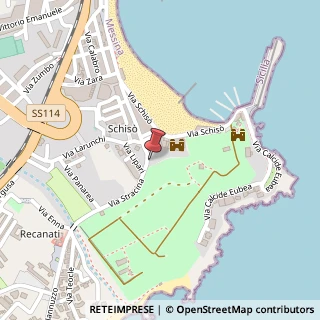 Mappa Via Stracina, 14, 98035 Giardini Naxos, Messina (Sicilia)