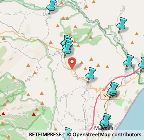 Mappa SS120, 95017 Piedimonte etneo CT, Italia (5.89688)