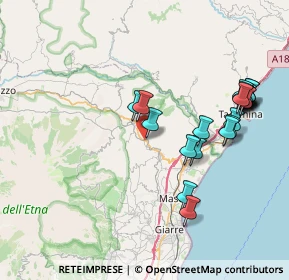 Mappa SS120, 95017 Piedimonte etneo CT, Italia (9.094)