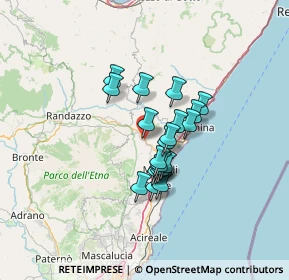 Mappa SS120, 95017 Piedimonte etneo CT, Italia (10.394)