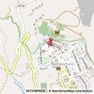 Mappa Via Pietro Novelli, 10, 90022 Caltavuturo, Palermo (Sicilia)