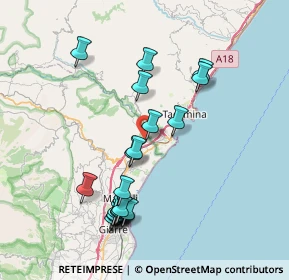 Mappa Via Trifilò Soldato, 95011 Calatabiano CT, Italia (8.672)