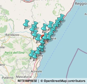 Mappa Via Trifilò Soldato, 95011 Calatabiano CT, Italia (10.607)