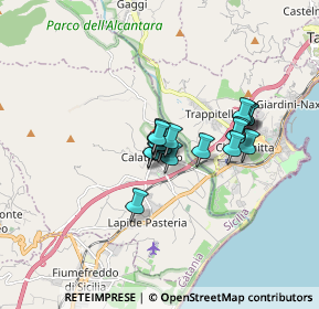 Mappa Via Trifilò Soldato, 95011 Calatabiano CT, Italia (1.164)